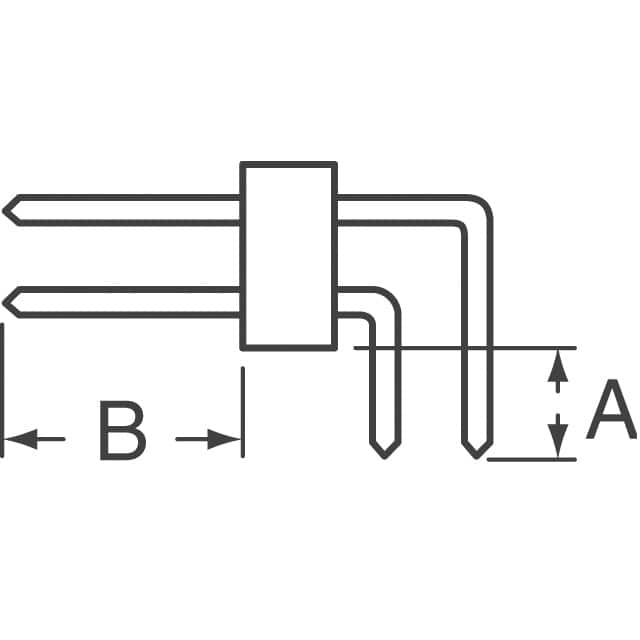 9-103801-0-11 TE Connectivity AMP Connectors  Embases à broches mâles